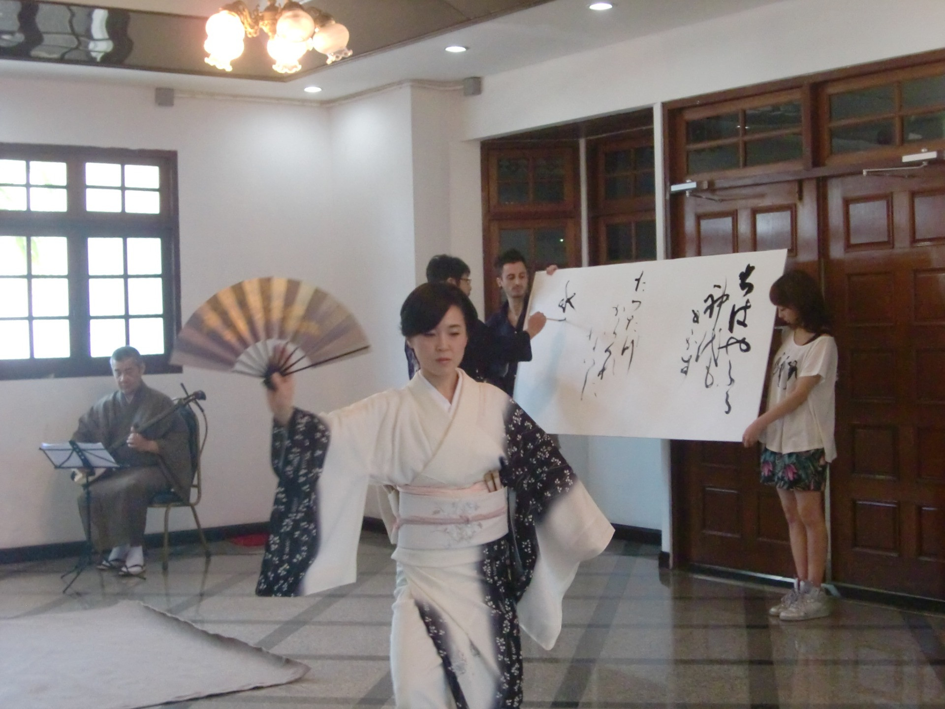 ライブ　書道パフォーマンス　海外イベント情報